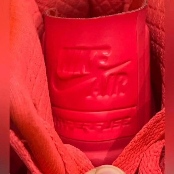 Nike Air Force 1 Hi HYP PRM Solar Red size 9 Men’s - Picture 4 of 7